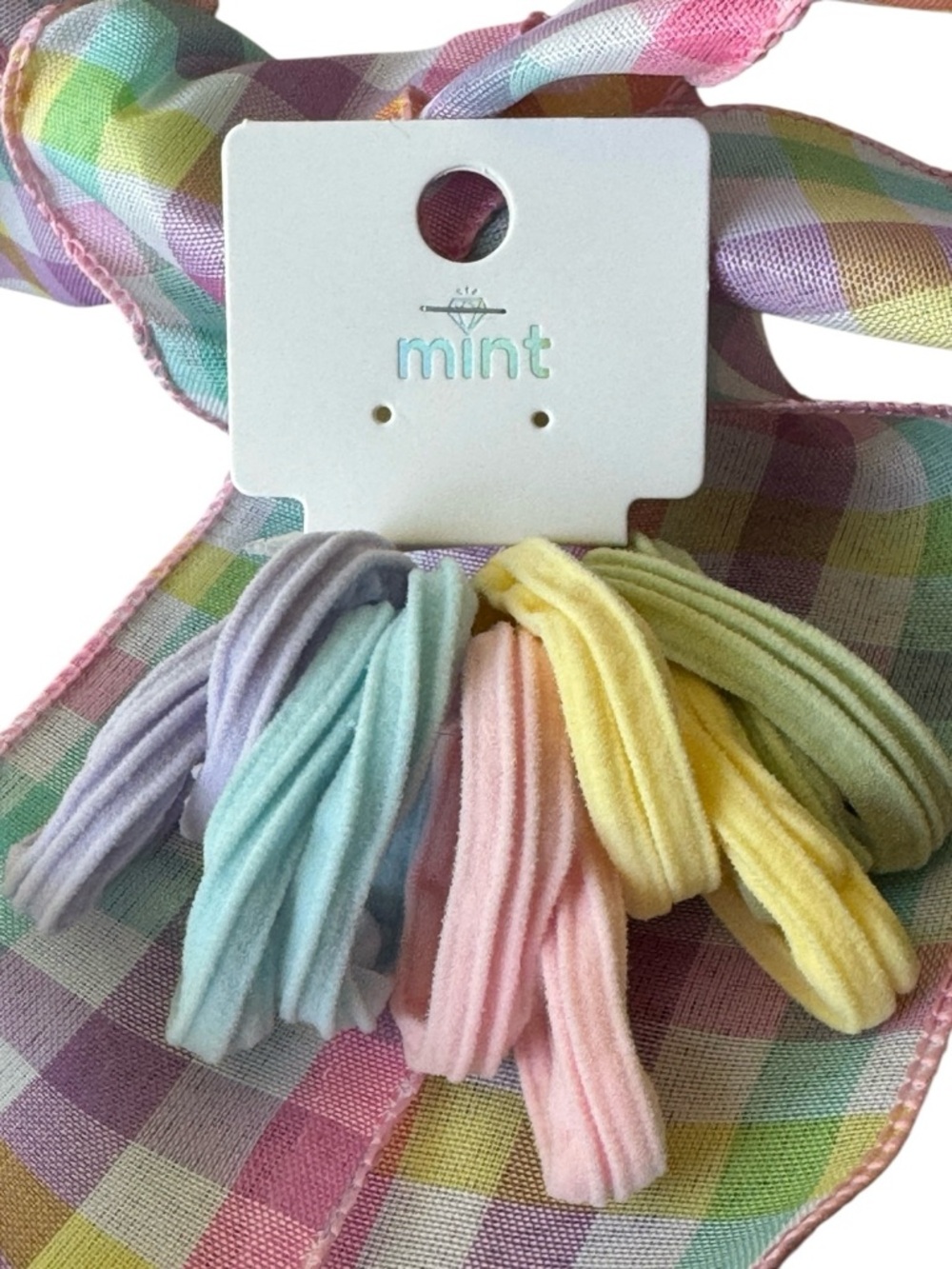 Mint Pastel Hair Tie Set Lavender, Mint, Pink, Yellow, Sage or Greens NWT 3/$15✨